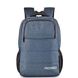 Monray Sacks Charter Mochila para Portátil hasta 15.6 pulg. Azul oscuro jaspeado